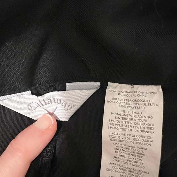 Callaway Black Golf Skirt | Size 8 - Picture 3 of 7